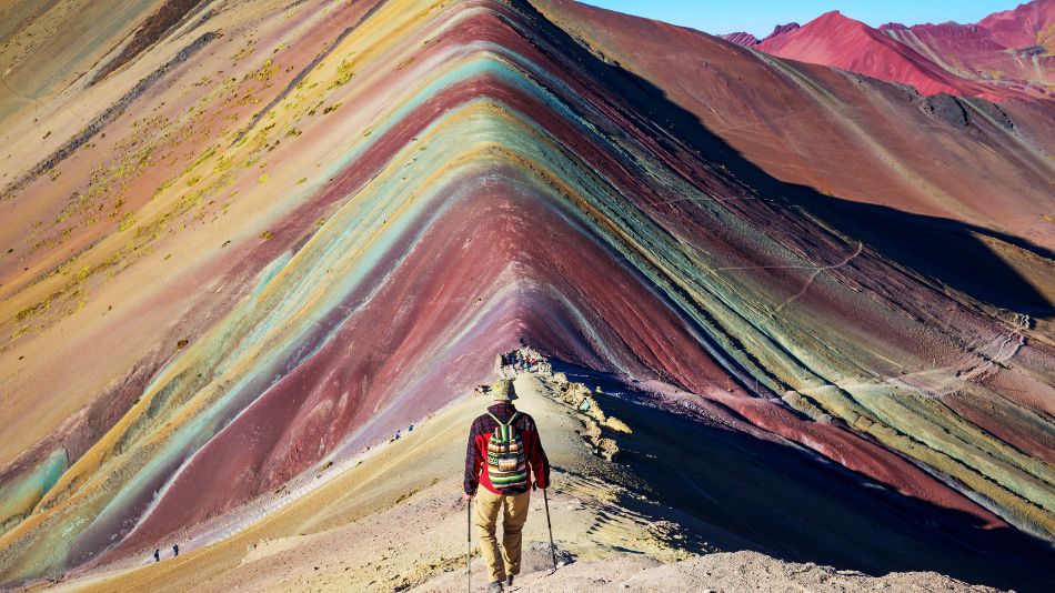 Montaña de Colores Vinicunca – Paisaje natural impresionante en los Andes peruanos.